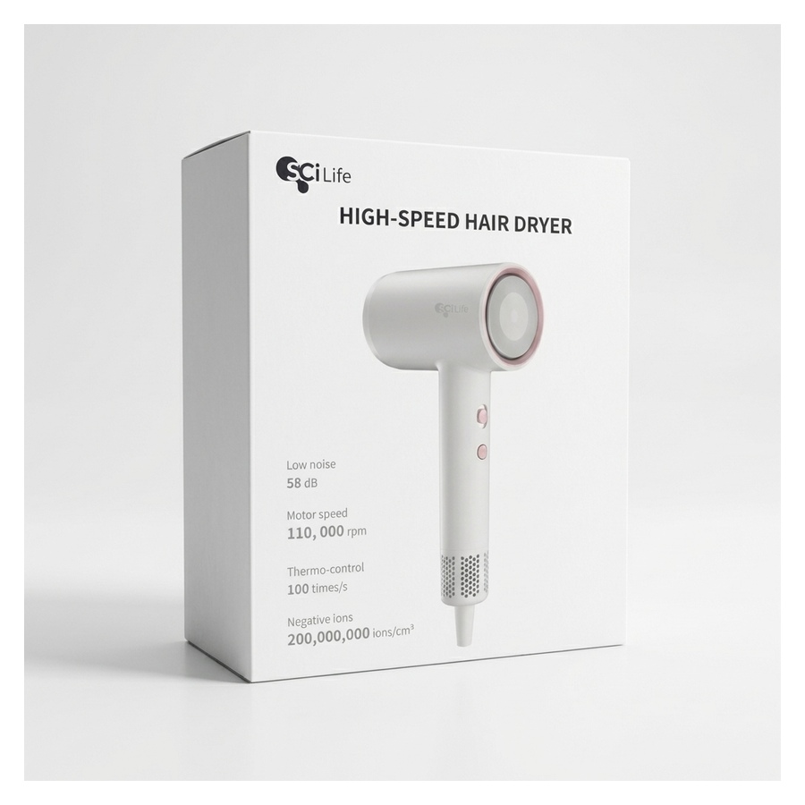 SCI LIFE 1400W Brushless Hair Dryer